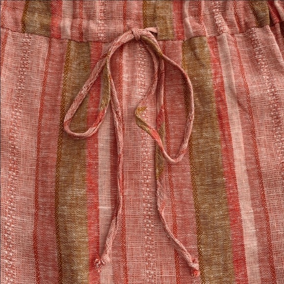 DREW Anthro Natural Dobby Stripe Dress NWT Size S - Picture 5 of 9